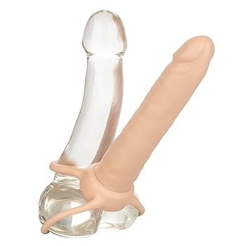 Accommodator Dual Penetrator in Ivory
CalExotics