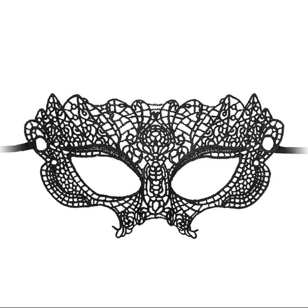Ouch! Princess Lace Mask in Black