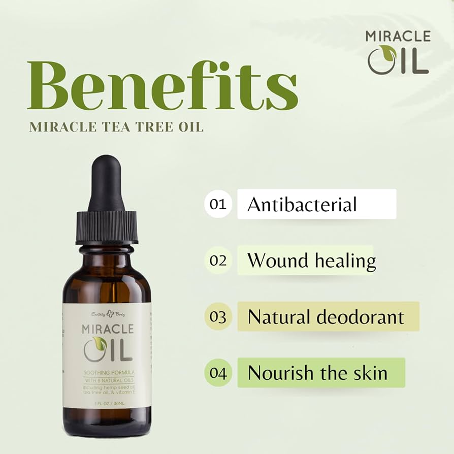 Miracle Oil Natural Healing Formula in 1oz/30ml