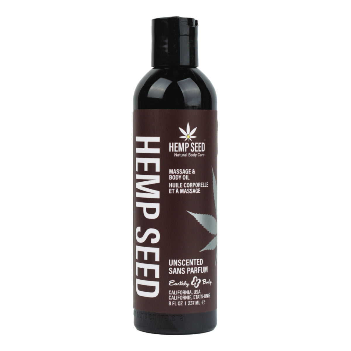 Hemp Seed Massage Oil 8oz/236ml