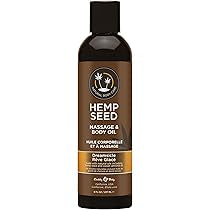Hemp Seed Massage Oil 8oz/236ml