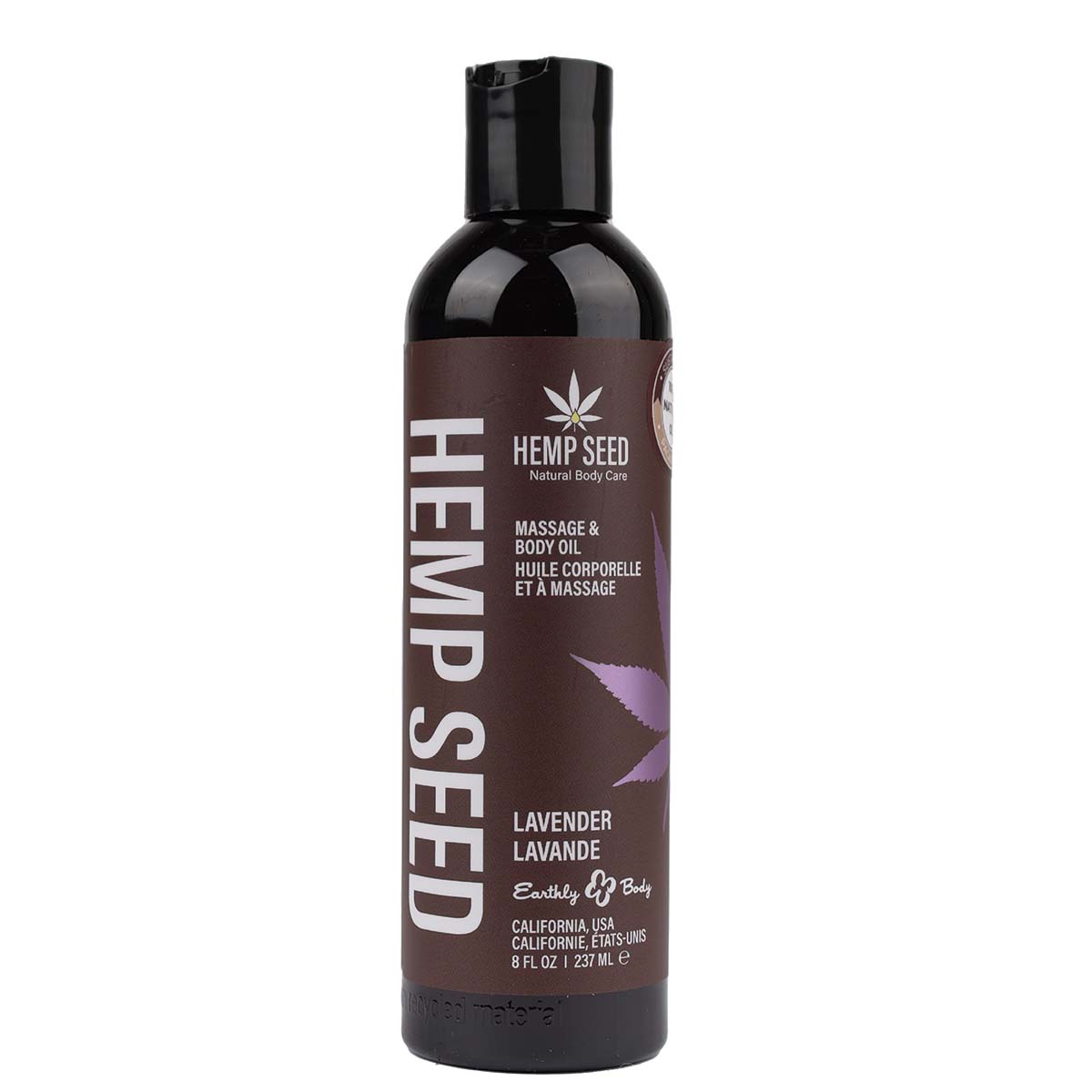 Hemp Seed Massage Oil 8oz/236ml