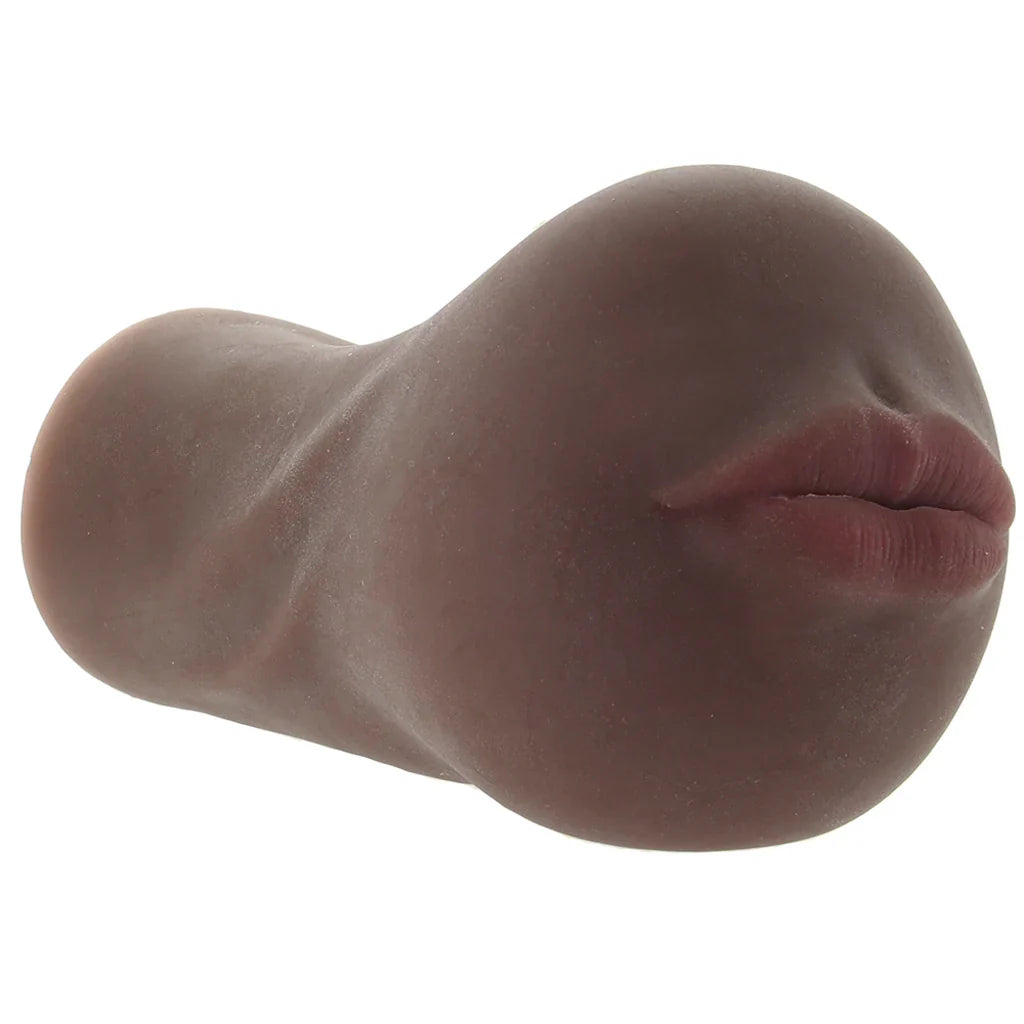 Stroke It Anatomical Mouth Stroker in Brown
CalExotics