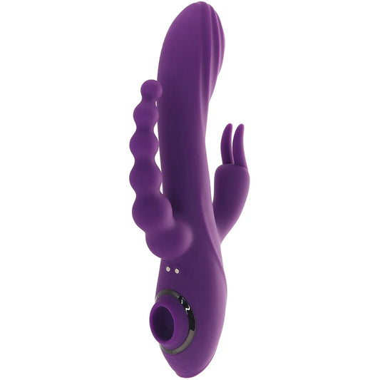 Fourgasm Triple Stimulator Sucking Rabbit Vibe in Purple
Evolved Novelties