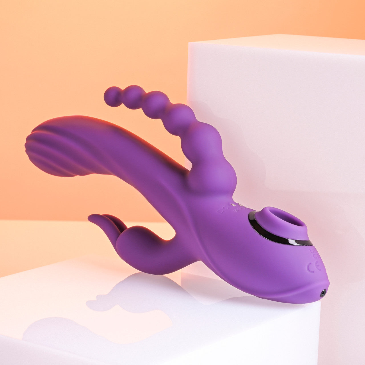 Fourgasm Triple Stimulator Sucking Rabbit Vibe in Purple
Evolved Novelties