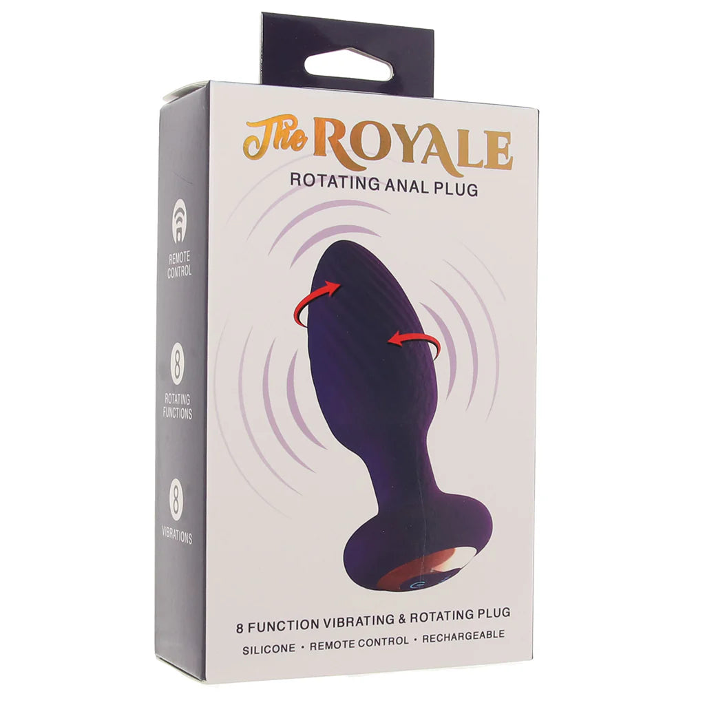 The Royale Rotating Vibrating Butt Plug
Nasstoys