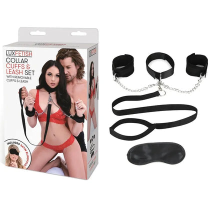 Collar Cuffs and Leash Set
Lux Fetish