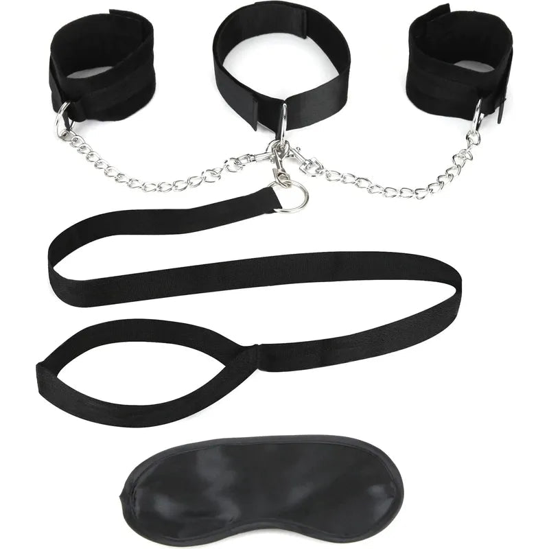 Collar Cuffs and Leash Set
Lux Fetish