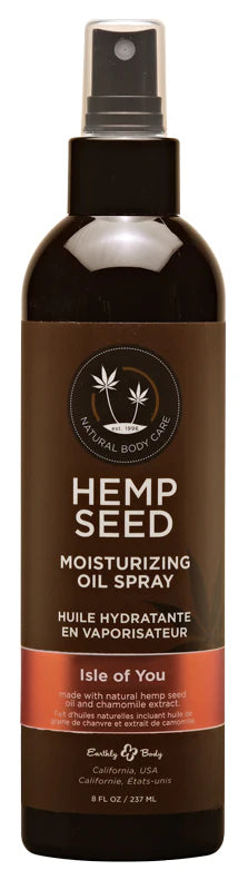 HEMP SEED MOISTURIZING OIL SPRAY 8 FL OZ / 237 ML